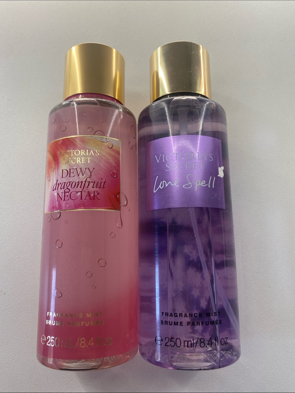 Two Victorias secrets mists